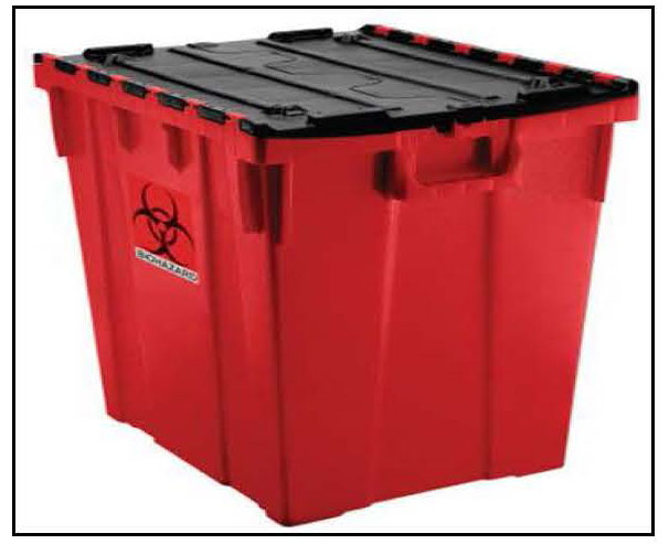 Red Bio Bin